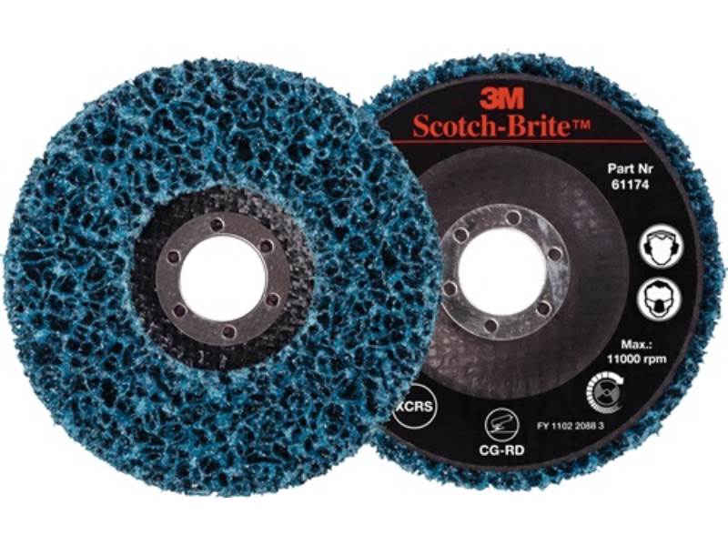 3M 61174 Grobreinigungsscheibe CG-RD D.115x22mm extra coarse