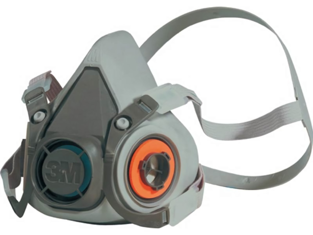 3M 7000146847 Atemschutzhalbmaske 6200  Serie 6000 EN 140 ohne Filter M