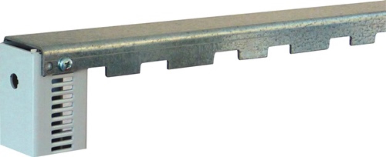 39000117 Abdeckschiene Länge 1010 mm verzinkt für Ständer-/Wandregal