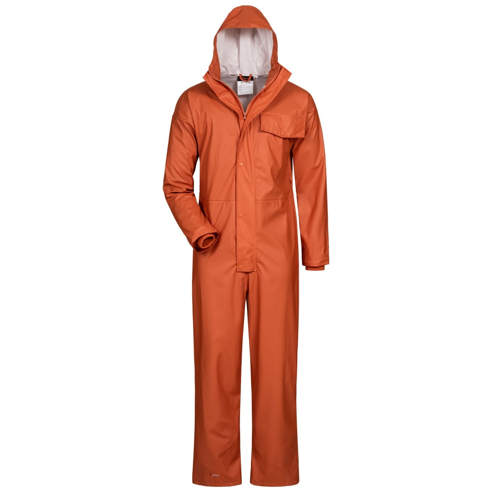 Gr .2XL (62/64) *CAROLINENSIEL* PU-STRETCH-OVERALL ORANGE orange *CAROLINENSIEL*