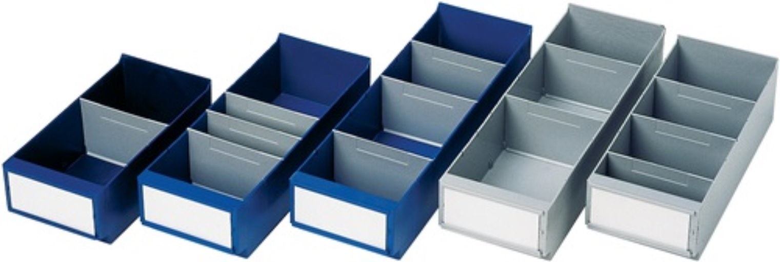 LA-KA-PE MB 500-160 BLAU Regalkasten  L500xB160xH100/112mm blau PS