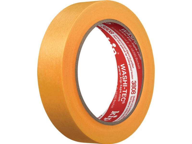 KIP Abdeckband  glatt gelb 50 m 48mm