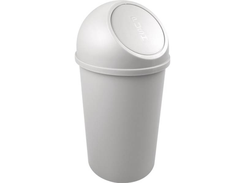 HELIT H2401282 Abfallbehälter  H615xØ312mm 25 l lichtgrau