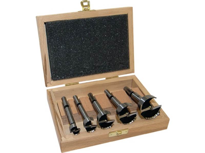 FISCH-TOOLS 03170005K Forstnerbohrer-Satz Type 0317 5-teilig Ø 15, 20, 25, 30, 3