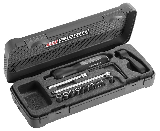 Facom A.402J1 Drehmomentschrauber 0,5 - 2,5 Nm 15-tlg