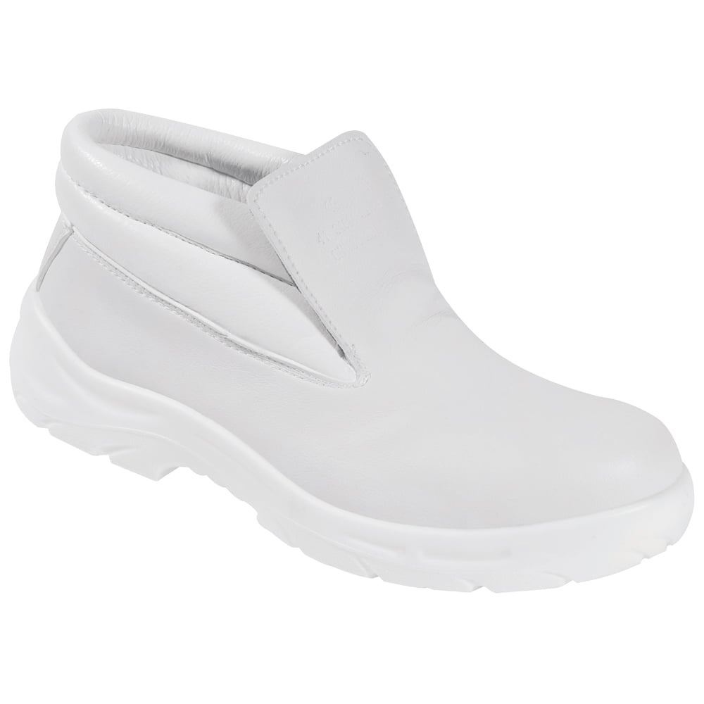 Gr .45 *LESI* SLIPPER-STIEFEL weiß *LESI* Slipper-boots