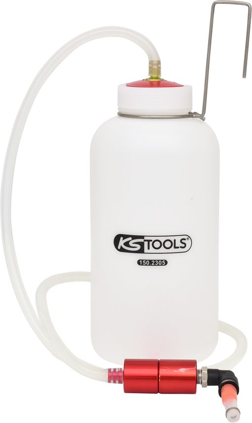 KS Tools 150.2305 Easy-Ventil-Entlüfter mit Auffangflasche