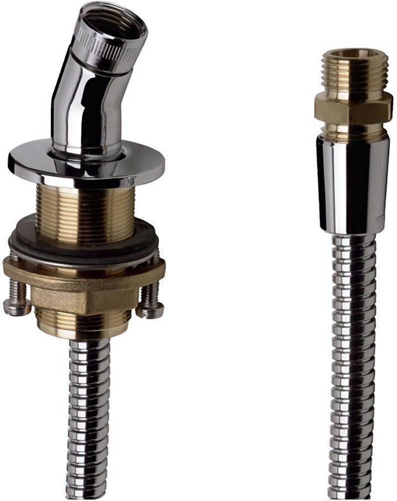 HANSGROHE 28307000 Brausehalter hansgrohe chrom für Wannenrandmontage