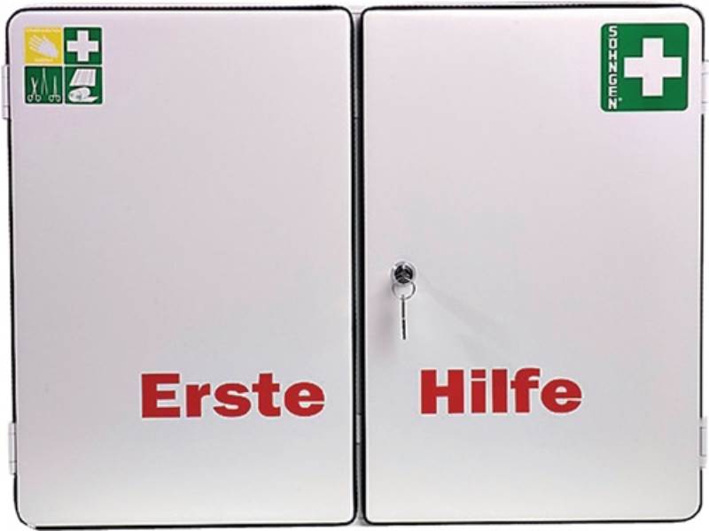 SÖHNGEN 502005 Verbandschrank LONDON B604xH462xT170ca.mm weiß 2-türig