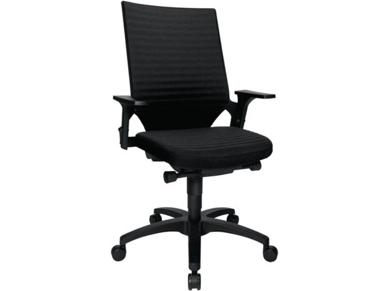 TOPSTAR AU200ABI0 Bürodrehstuhl  mit Autosynchrontechnik schwarz 420-550 mm mit