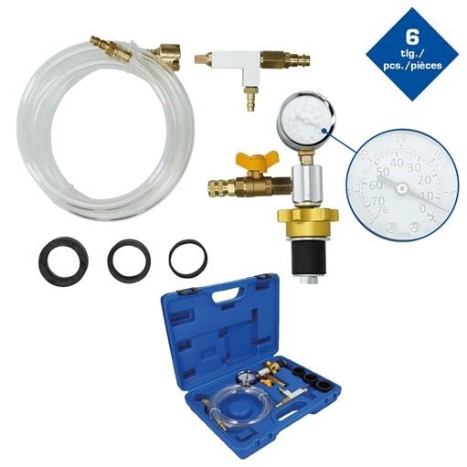 Brilliant Tools  BT521050 Kühlsystem Befüll- und Entlüftungsgerät, 6-tlg.