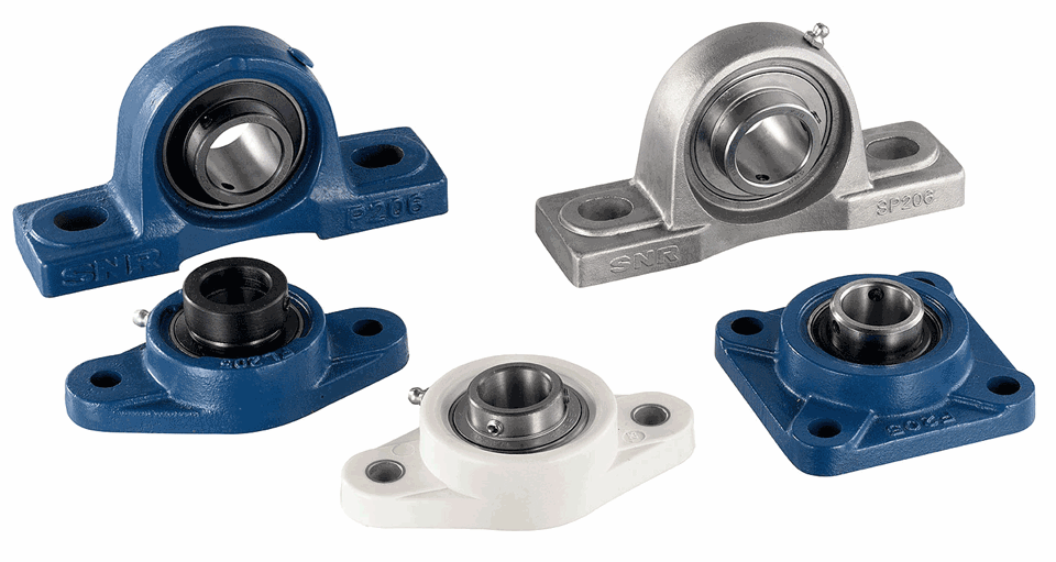 Spannplattenlagereinheit UCT207 R3 GGG40- Sphäroguss