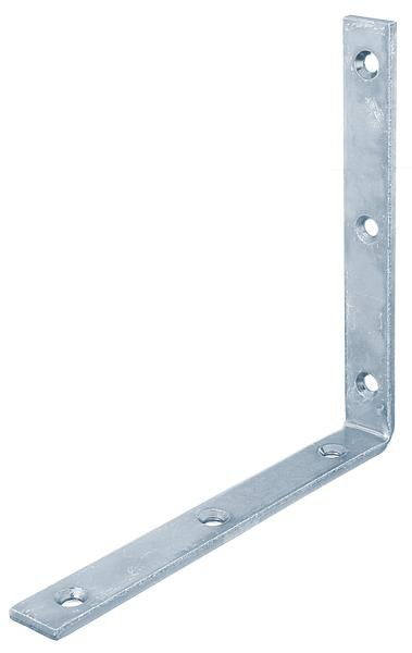 GAH 333256 Balkenwinkel  L160x160 mm Breite 20 mm schmal Stahl roh galv. verz. d