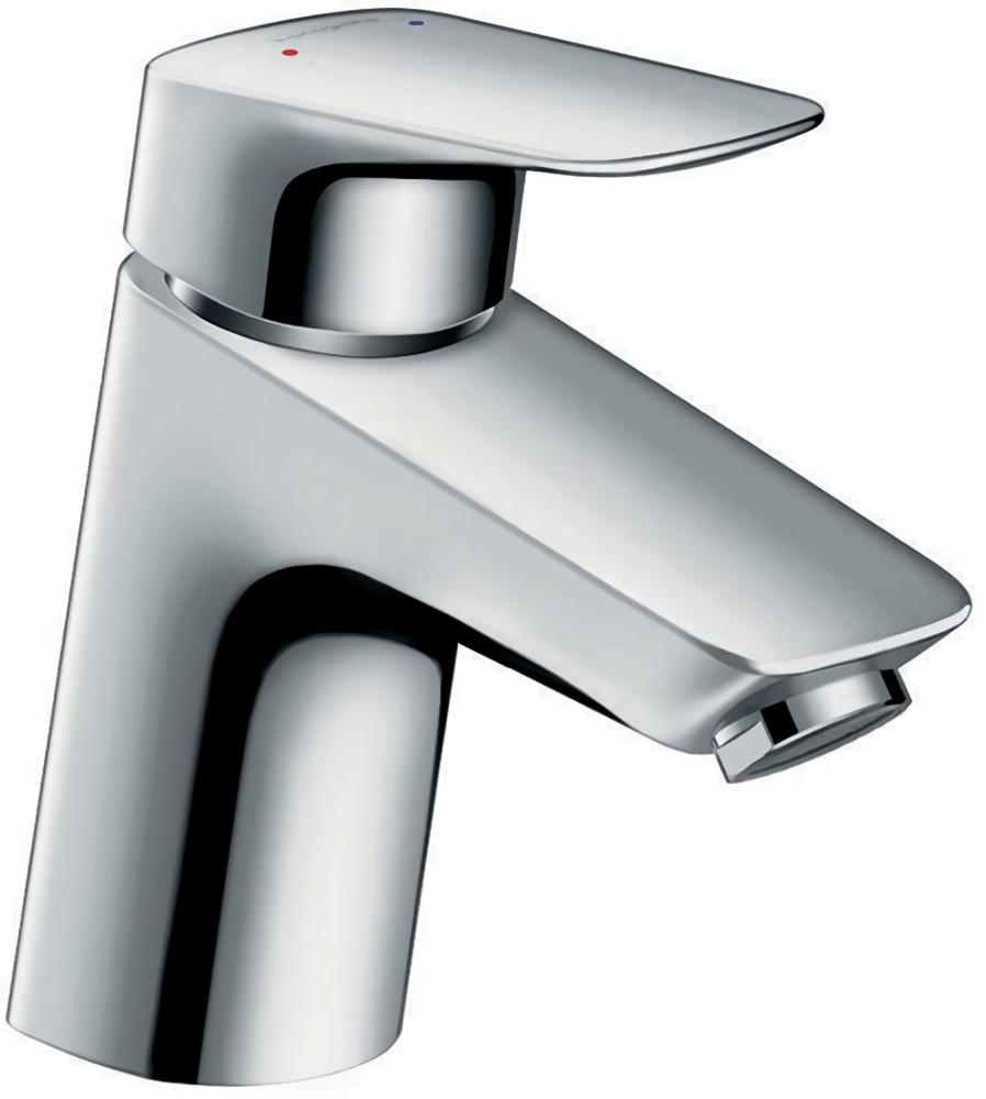 HANSGROHE 71070000 Einhebel-Waschtischmischer LOGIS chrom DN 15 mit Zugstangen-A