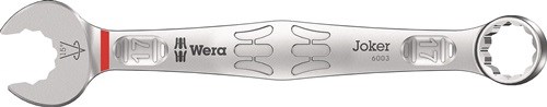 WERA 5020208001 Ringmaulschlüssel 6003 Joker SW 17 mm Länge 190 mm Form A CV-Sta