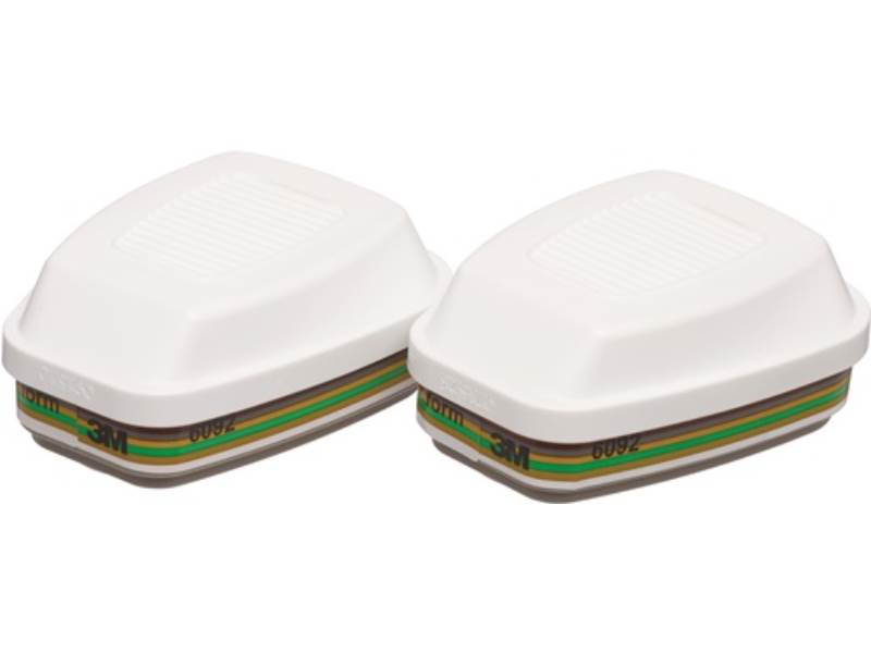 3M 7100104317 Gas- und Kombifilter 6092 A1 B1 E1 K1 P3R EN 14387:2004 + A1:2008