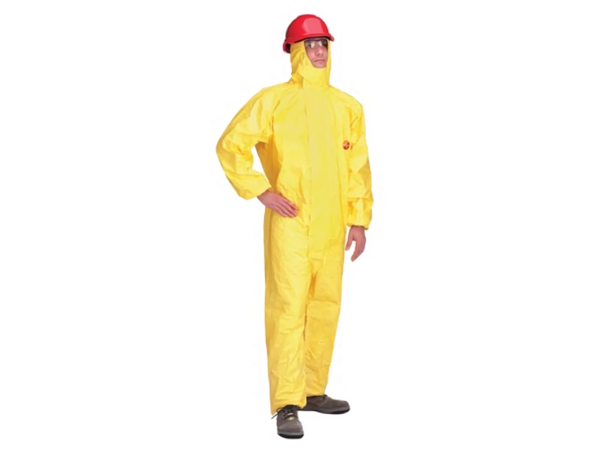 DUPONT D13395560 Schutzanzug Tychem® 2000 C Größe XXL gelb PSA-Kategorie III