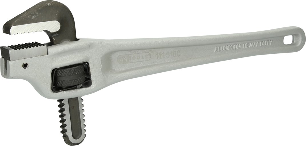 KS Tools 111.5100 Aluminium-Einhand-Rohrzange, 1.1/2