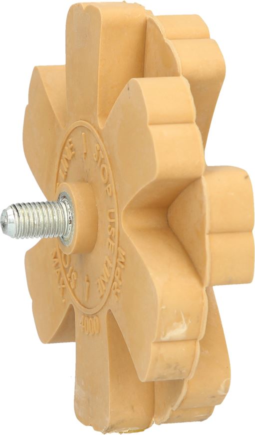 KS Tools 515.1248 Gummi-Radierteller mit Lamellen