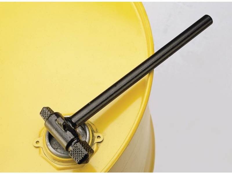 Fass-Spundschlüssel für marktgängige Spundlöcher schwarz lackiert