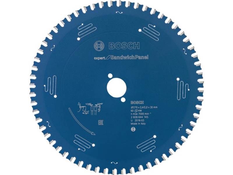 BOSCH 2608644145 Kreissägeblatt  Außen-Ø 270 mm Zähnezahl 60 MTCG Bohrung 30 mm