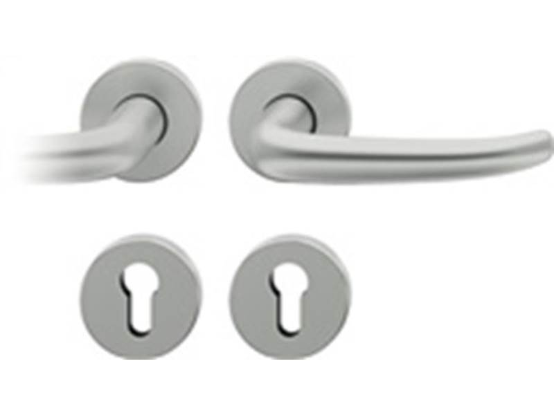 FSB 0 12 1023 01310 0105 Rosettengarnitur 12 1023 Aluminium 0105 U-Form PZ DIN l