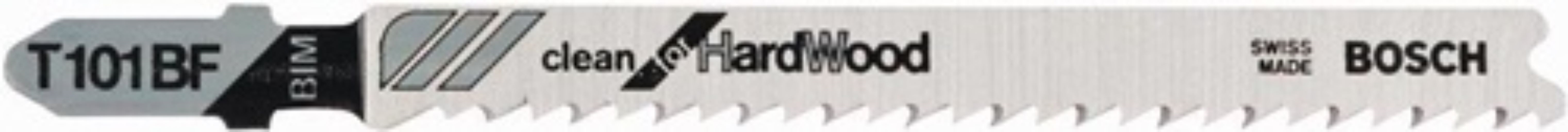 BOSCH 2608634234 Stichsägeblatt T 101 BF Gesamtlänge 100 mm Zahnteilung 2,7 mm B