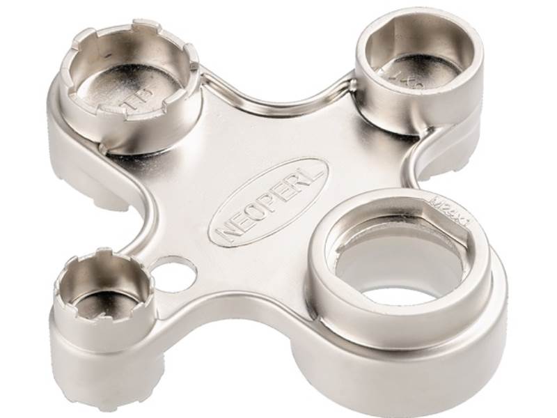 NEOPERL 401010 Universalschlüssel  82 x 82 mm 4-Fach-Funktion