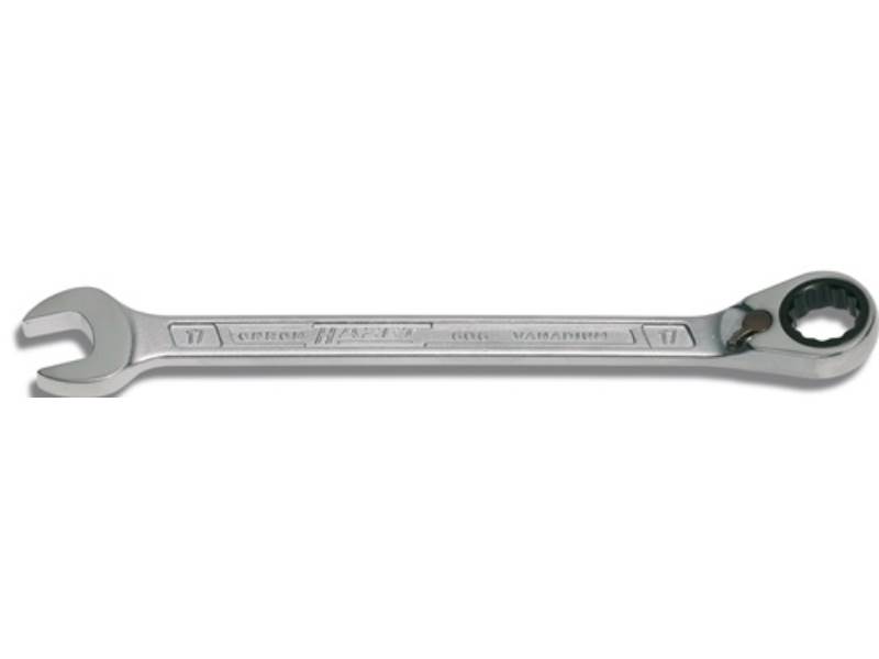 HAZET 606-19 Maulringratschenschlüssel 606 Schlüsselweite 19 mm Länge 268,3 mm u