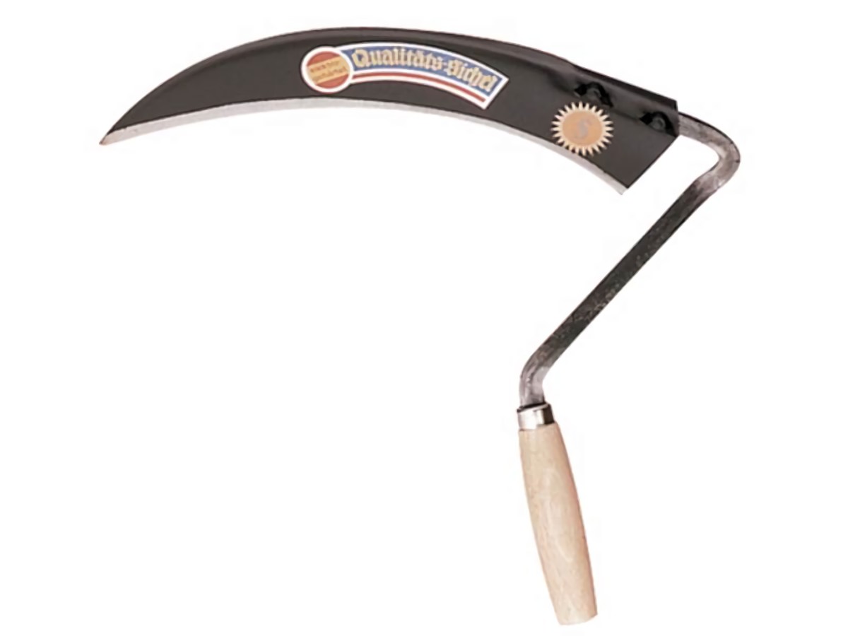 ESW 3113108/09 Sensensichel  Länge 340 mm halbgeschmiedet, m. Schneidenschutz ge