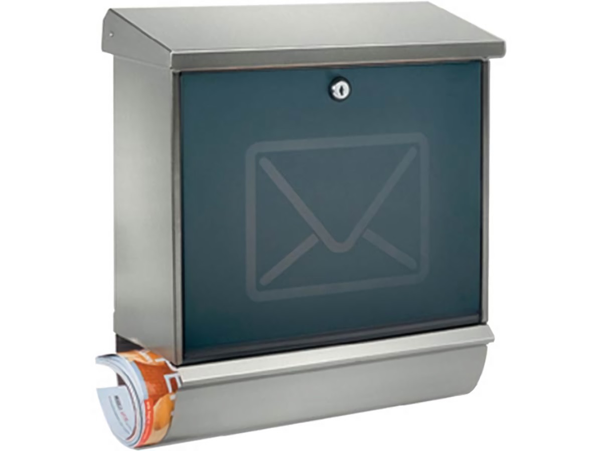 BURG-WÄCHTER LUCCA-SET 37130 NI LETTER Briefkasten Lucca Höhe 440 mm Breite 380
