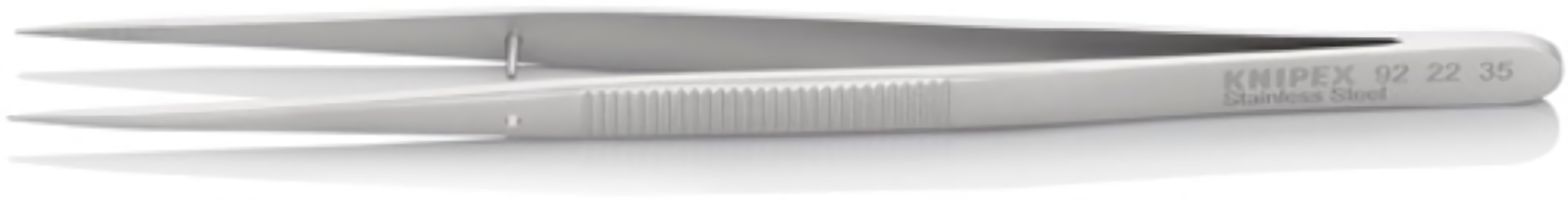 KNIPEX 92 22 35 Präzisionspinzette  Länge 155 mm gerade rostfrei, antimagnetisch