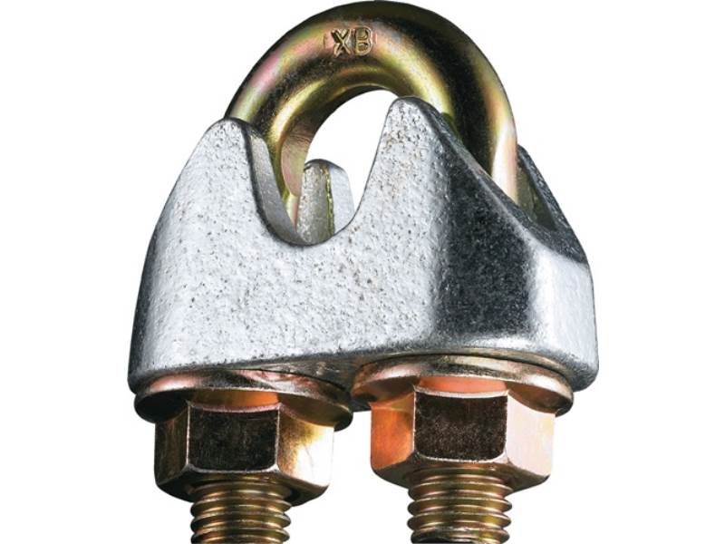 Kleinsorge 22000800 Sicherheitsdrahtseilklemme Gew.M8 Nenn-Gr.8,0mm