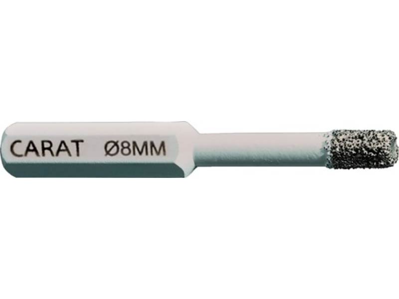 CARAT ETD0080000 Fliesenbohrer  D. 8 mm 35 mm 6-kant-Aufnahme