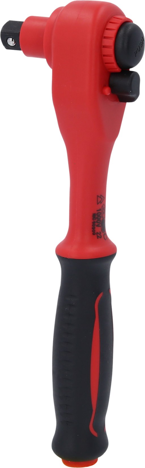 KS Tools 118.3800 3/8 Isolierte Umschaltknarre, 72 Zahn