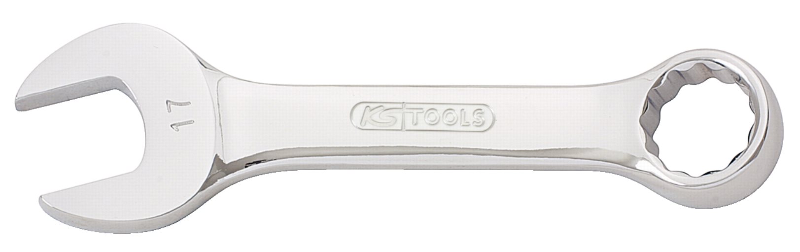 KS Tools 518.0004 CHROMEplus Ringmaulschlüssel, kurz, 5,5mm
