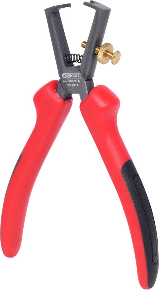 KS Tools 119.2014 ULTIMATEplus Abisolierzange, 180mm