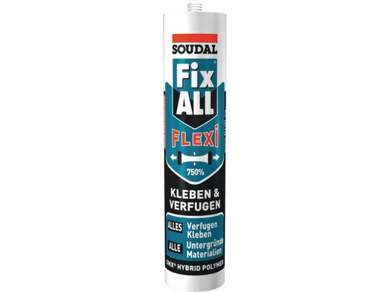 SOUDAL 105593 Kleb- und Dichtstoff Fix All Flexi weiß 470 g