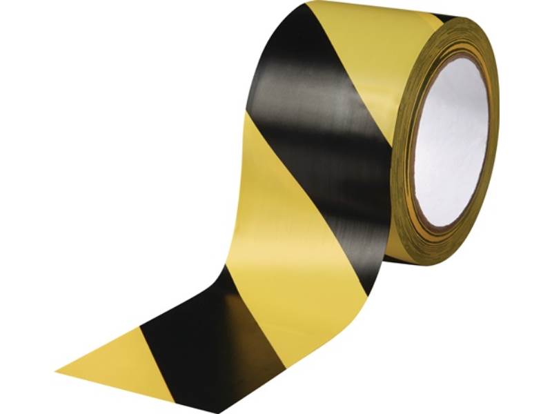 ROCOL RS 56015 Bodenmarkierungsband Easy Tape PVC schwarz/gelb Länge 33 m Breite