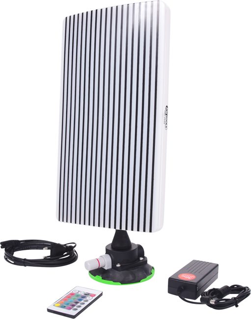 KS Tools 140.2598 Dellenspiegel mit Licht