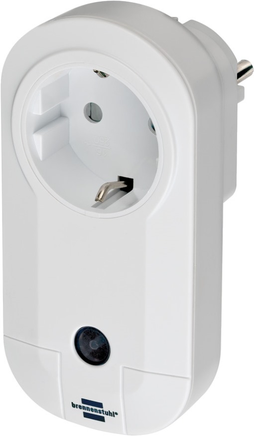 Brennenstuhl 1294500 BrematicPRO Funkschaltadapter 868MHz FA 868 01 W3600  Smart Home Funksteckdose für Innen (per App, Fernbedienung oder Alexa steuerbar)Artikelnummer1294500EAN4007123639007    Der Smart Home Funk-Schaltaktor integriert jedes Elekt
