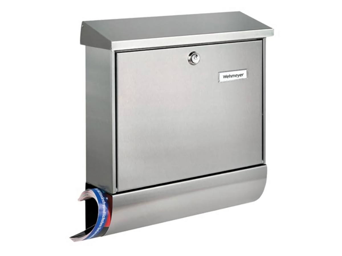 BURG-WÄCHTER 38670 NI Briefkasten Amrum Höhe 420 mm Breite 377 mm Tiefe 115 mm E