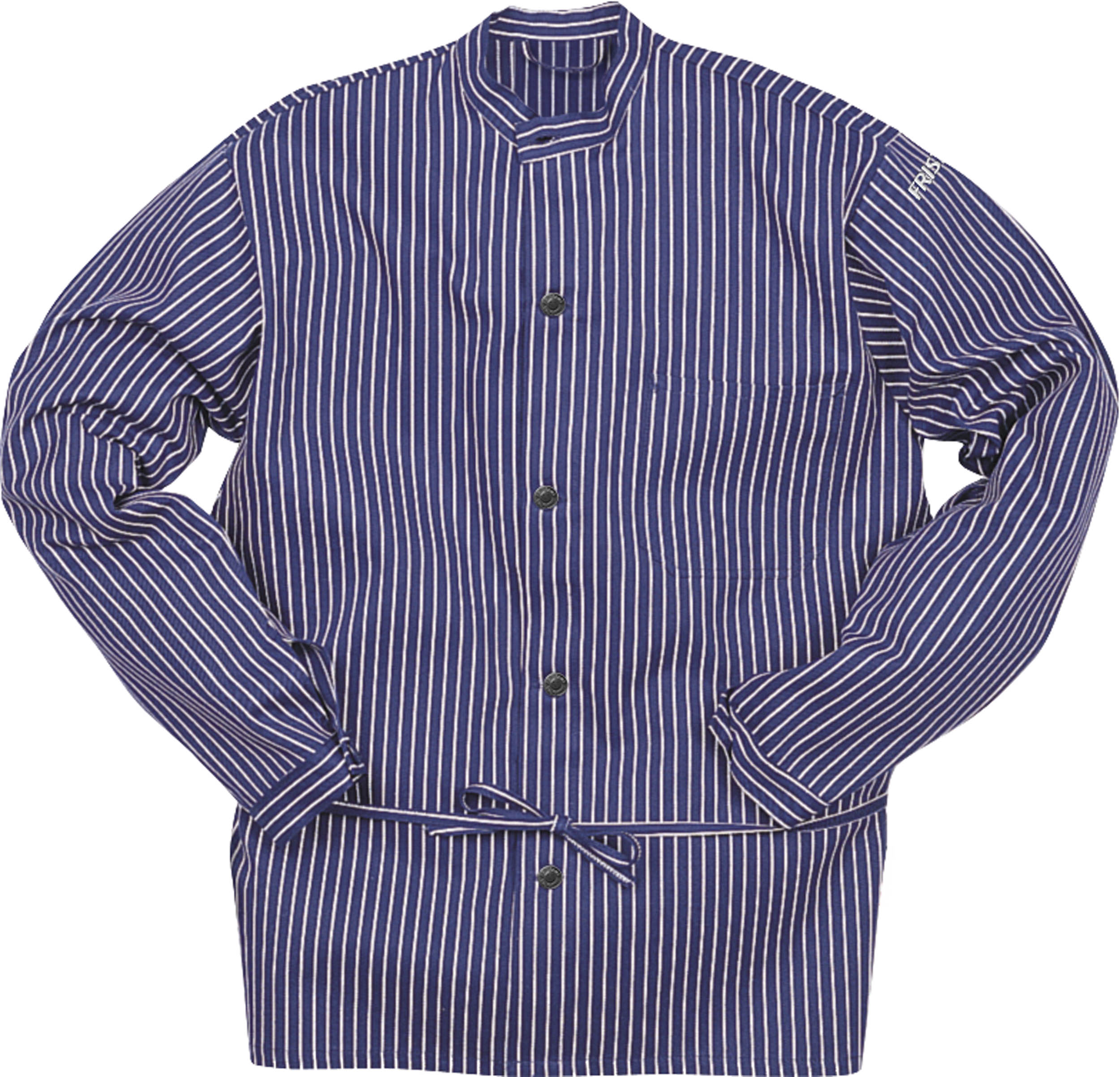 FRISTADS 100629-550 Baumwoll-Hemd Langarm 431 VL  Gr.XL Blau/Weiß