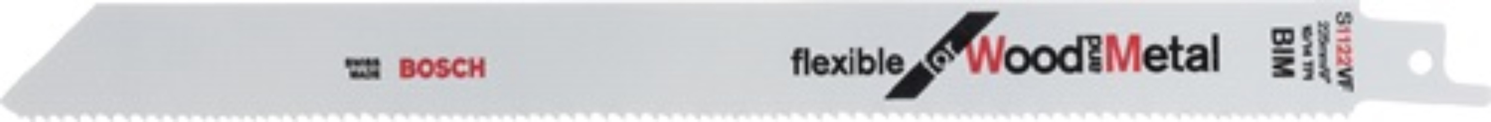 BOSCH 2608654981 Säbelsägeblatt S 1122 VF Länge 225 mm Breite 19 mm Zahnteilung