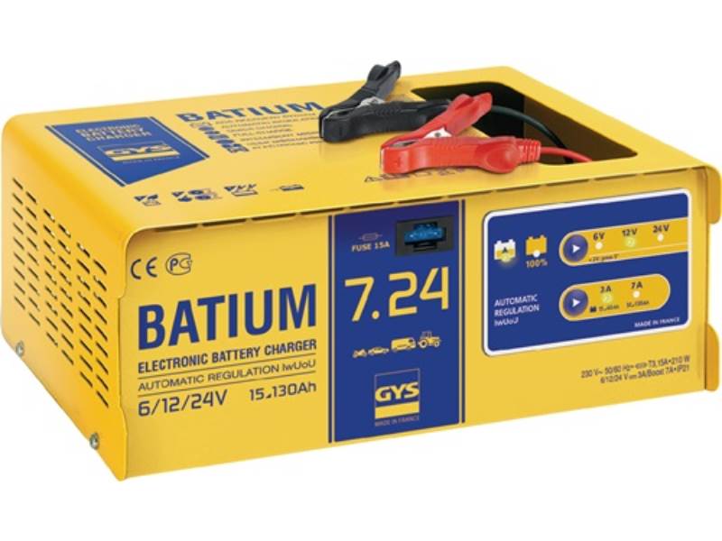 GYS 24502 Batterieladegerät BATIUM 7-24 6 / 12 / 24 V effektiv: 11 / arithmetisc