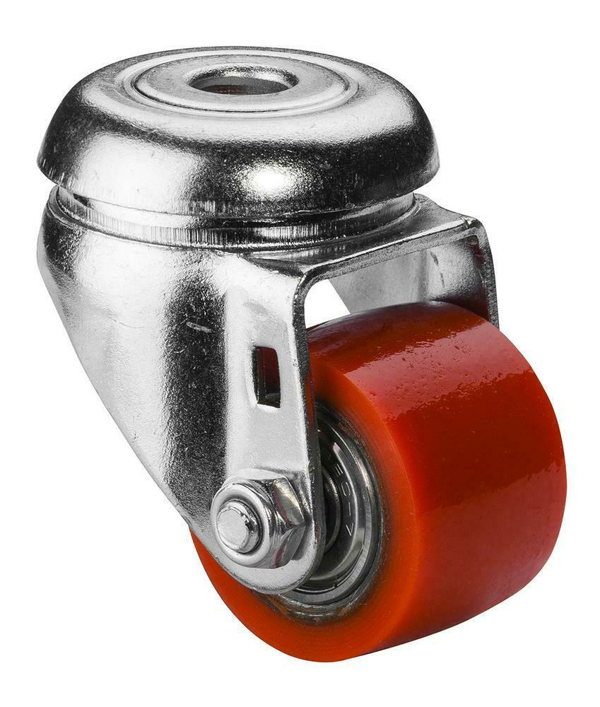 BS ROLLEN A601.C10.050 Lenkrolle  Rad-Ø 50 mm Tragfähigkeit 150 kg mit Rückenloc