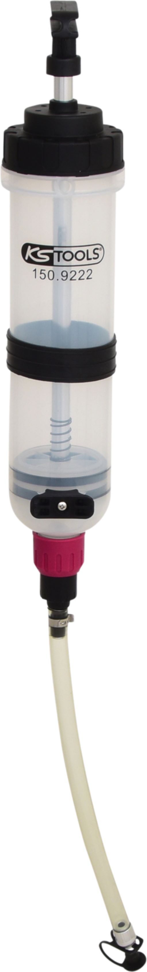 KS Tools 150.9222 Absaug- und Füllhandpumpe, 1,5l