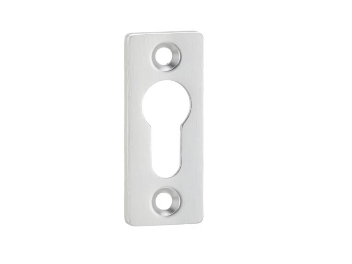 EDI 3319/0003/01 Schlüsselrosette 3319/0003 Aluminium F1 Schildstärke 8 mm PZ ka