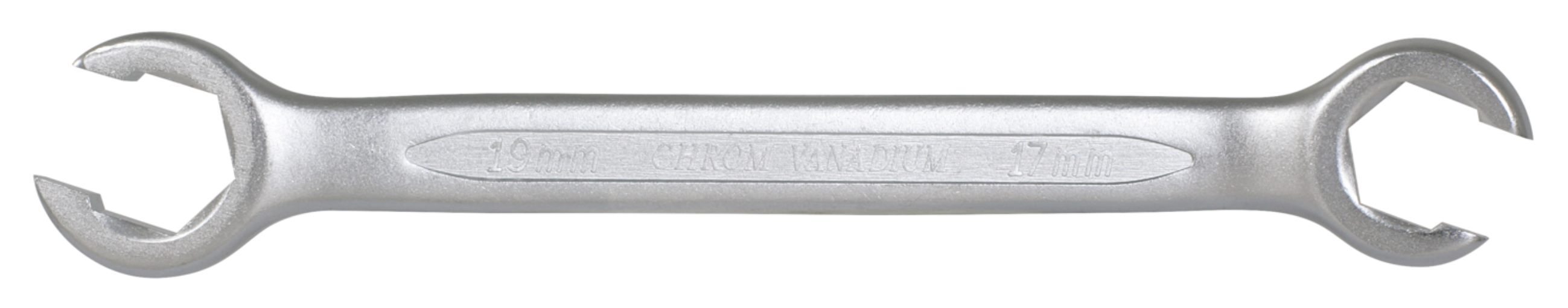 KS Tools 517.9258 Offener Doppel-Ringschlüssel, abgewinkelt, 7/8x1