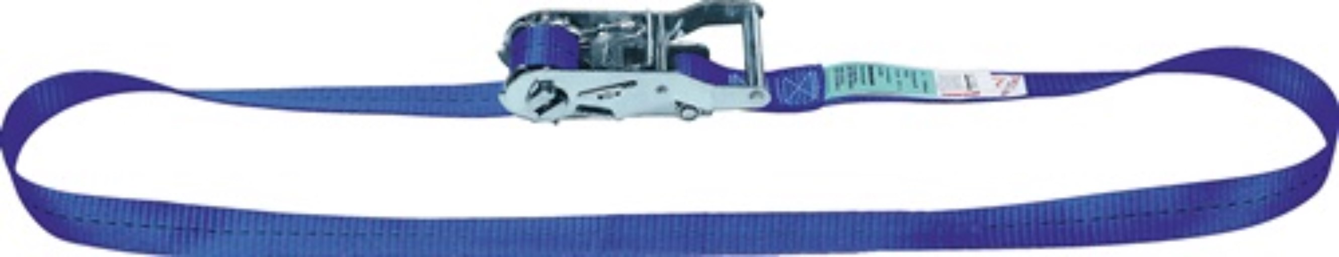 DOLEZYCH 42251002 Zurrgurt DIN EN 12195-2 Länge 5 m Breite 25 mm mit Ratsche LC